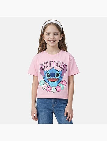 Lilo & Stitch - T-shirt korte mouwen Lilo en Stitch meisje