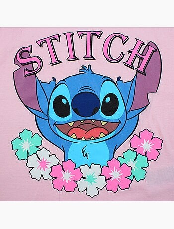 Lilo & Stitch - T-shirt korte mouwen Lilo en Stitch meisje