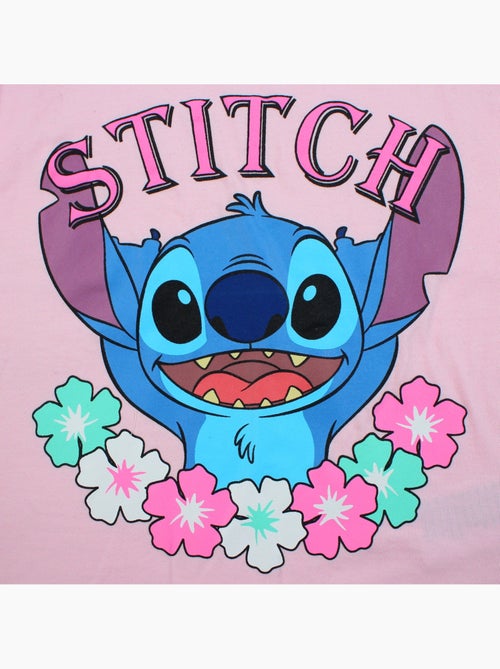 Lilo & Stitch - T-shirt korte mouwen Lilo en Stitch meisje - Kiabi