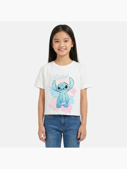 Lilo & Stitch - T-shirt korte mouwen Lilo en Stitch meisje - Kiabi