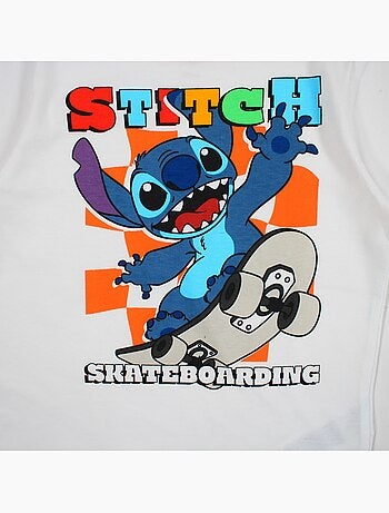Lilo & Stitch - T-shirt manches courtes personnage avec short