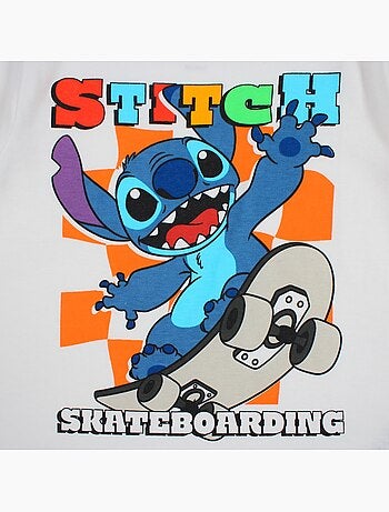 Lilo & Stitch - T-shirt manches courtes personnage avec short