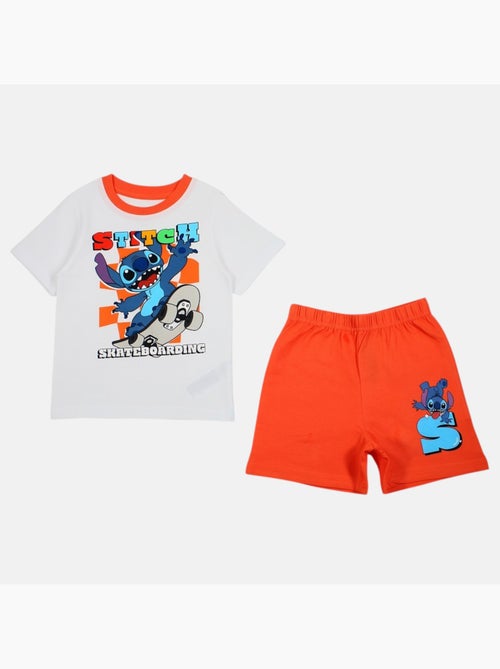 Lilo & Stitch - T-shirt manches courtes personnage avec short - Kiabi