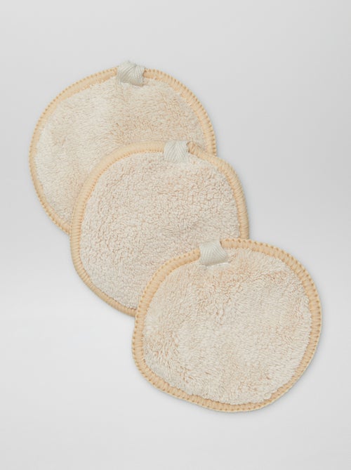 Lingettes démaquillantes - lot de 3 - Kiabi