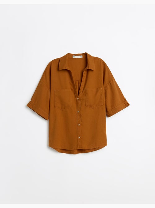 Linnen blouse, MO Fashion - Kiabi Linnen blouse, MO Fashion - Kiabi
