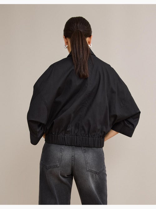 Linnen bomberjas, mo fashion - Kiabi