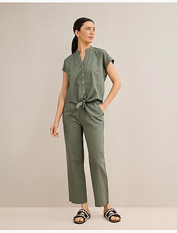Linnen broek, MO Fashion