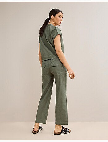 Linnen broek, MO Fashion