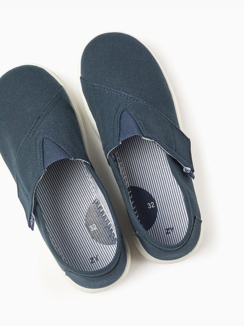 Linnen espadrilles met klittenbandsluiting - Kiabi Linnen espadrilles met klittenbandsluiting - Kiabi
