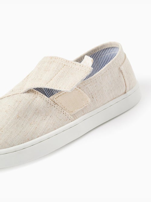 Linnen espadrilles met klittenbandsluiting - Kiabi Linnen espadrilles met klittenbandsluiting - Kiabi