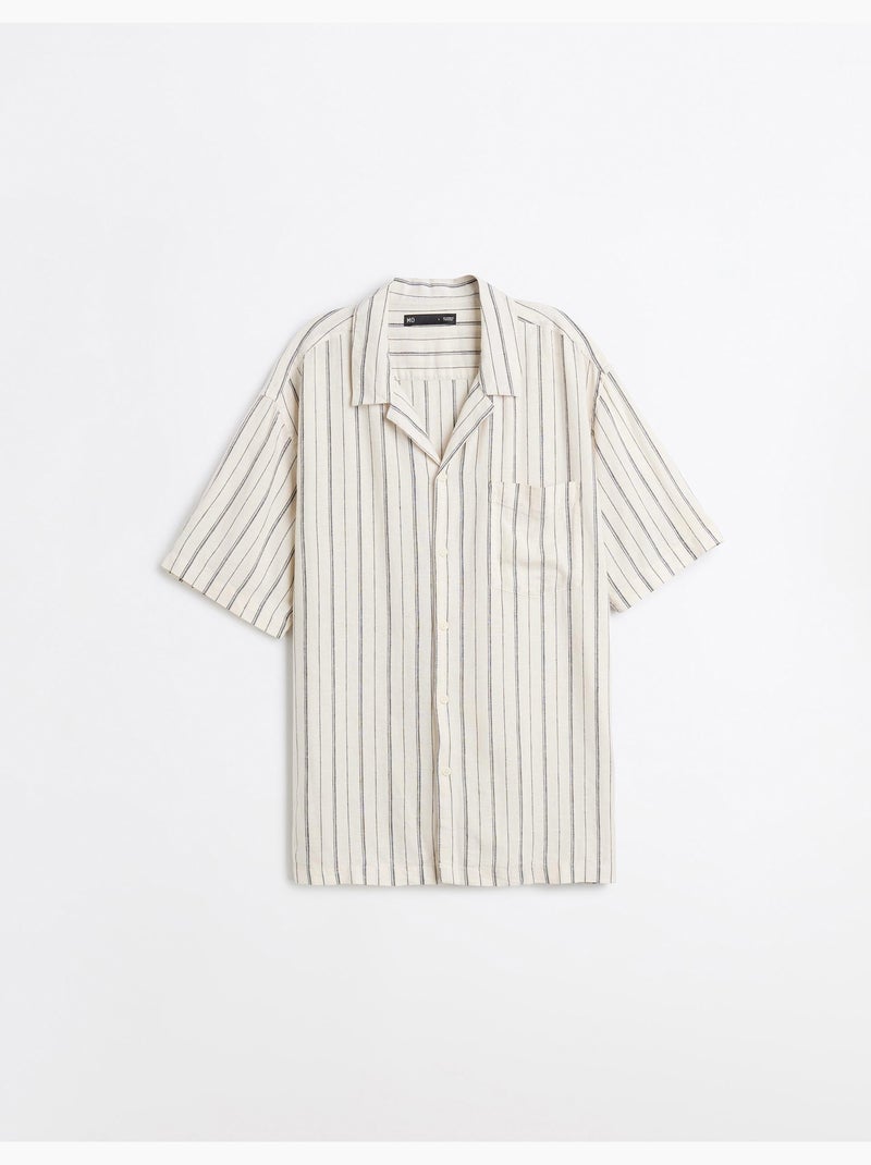 Linnen Hemd, MO Fashion Beige - Kiabi