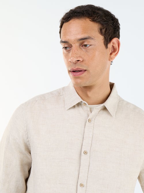 Linnen overhemd - Kiabi