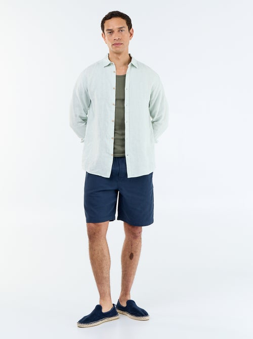 Linnen overhemd - Kiabi