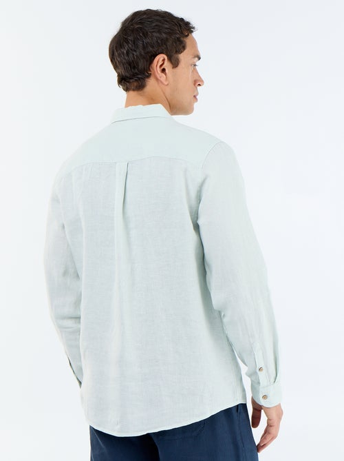 Linnen overhemd - Kiabi