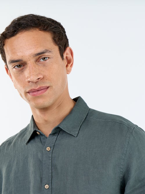 Linnen overhemd - Kiabi