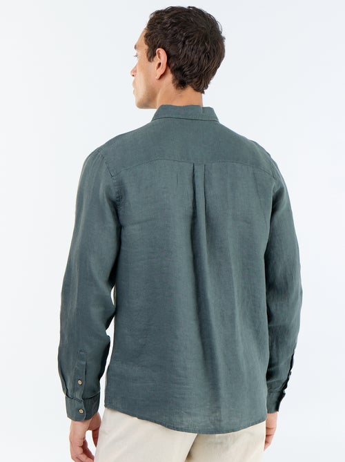 Linnen overhemd - Kiabi