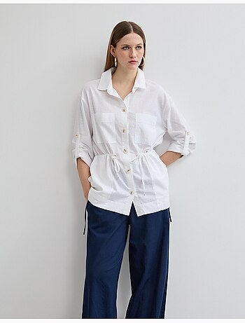 Linnen overhemd, MO Fashion