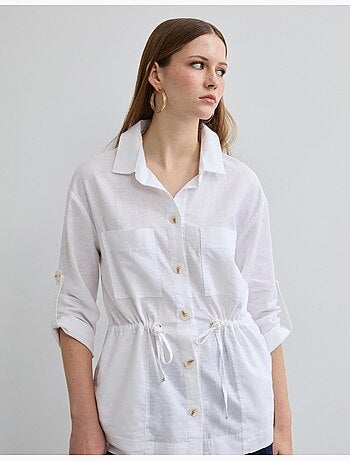 Linnen overhemd, MO Fashion