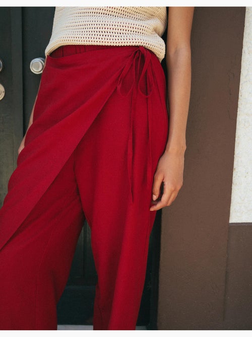 Linnen pareo broek, mo fashion - Kiabi