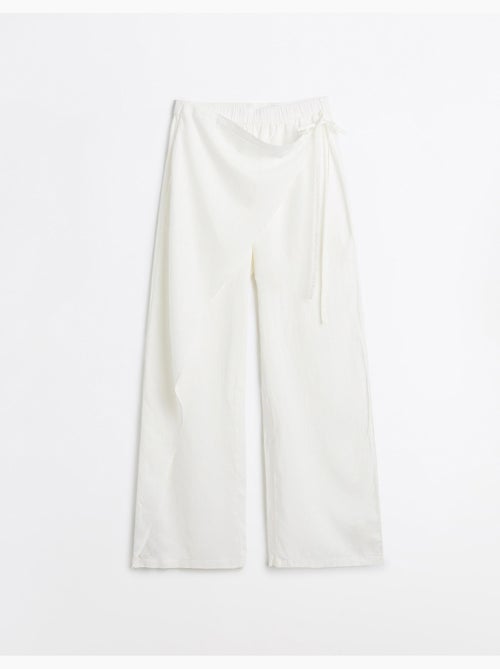 Linnen pareo broek, mo fashion - Kiabi