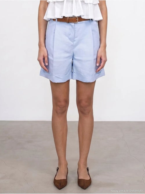 Linnen short dilvin - Kiabi Linnen short dilvin - Kiabi