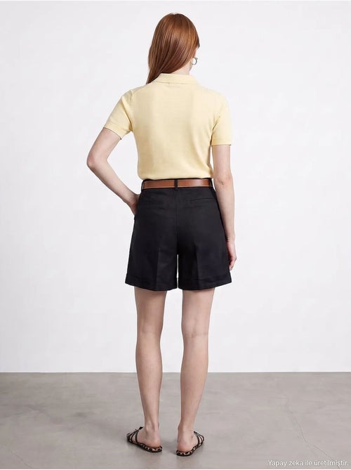 Linnen short dilvin - Kiabi Linnen short dilvin - Kiabi