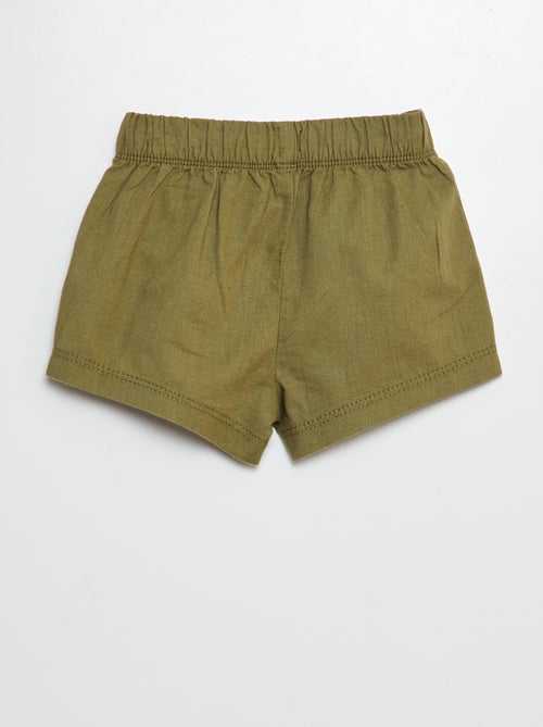 Linnen short - Kiabi