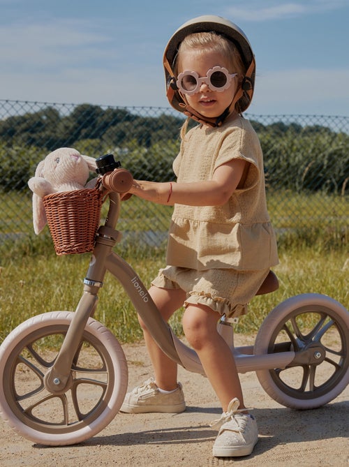 LIONELO Alex Plus loopfiets - Licht - Comfortabel zadel - Verstelbaar - Mand en bel - Kiabi LIONELO Alex Plus loopfiets - Licht - Comfortabel zadel - Verstelbaar - Mand en bel - Kiabi