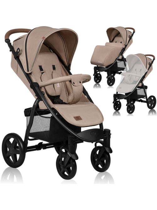 LIONELO Annet Plus Terreinbuggy - Grote Wielen - Vering - Met Accessoires - Kiabi LIONELO Annet Plus Terreinbuggy - Grote Wielen - Vering - Met Accessoires - Kiabi