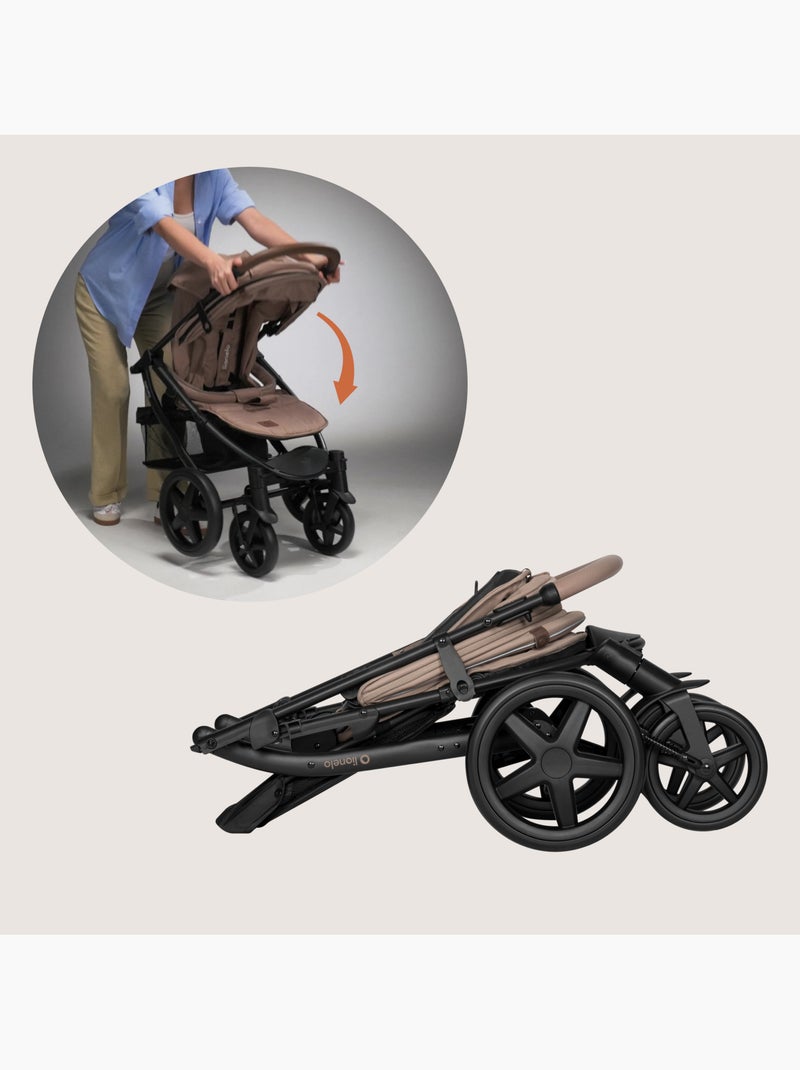 LIONELO Annet Plus Terreinbuggy - Grote Wielen - Vering - Met Accessoires Beige - Kiabi