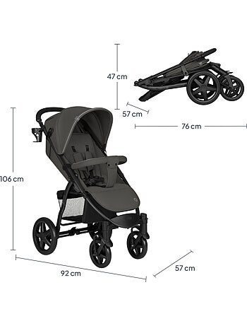 LIONELO Annet Plus Terreinbuggy - Grote Wielen - Vering - Met Accessoires