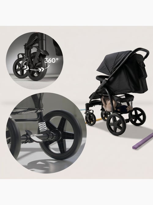 LIONELO Annet Plus Terreinbuggy - Grote Wielen - Vering - Met Accessoires - Kiabi LIONELO Annet Plus Terreinbuggy - Grote Wielen - Vering - Met Accessoires - Kiabi