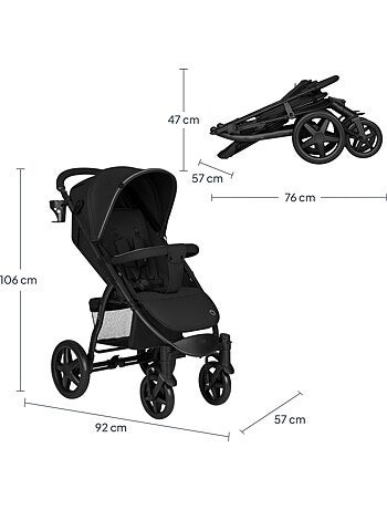 LIONELO Annet Plus Terreinbuggy - Grote Wielen - Vering - Met Accessoires