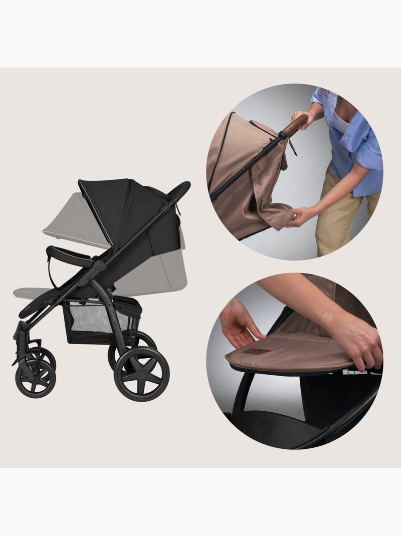 LIONELO Annet Plus Terreinbuggy - Grote Wielen - Vering - Met Accessoires Zwart - Kiabi