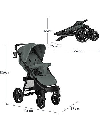 LIONELO Annet Plus Terreinbuggy - Grote Wielen - Vering - Met Accessoires