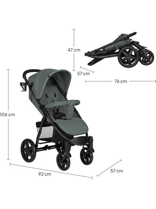 LIONELO Annet Plus Terreinbuggy - Grote Wielen - Vering - Met Accessoires - Kiabi LIONELO Annet Plus Terreinbuggy - Grote Wielen - Vering - Met Accessoires - Kiabi