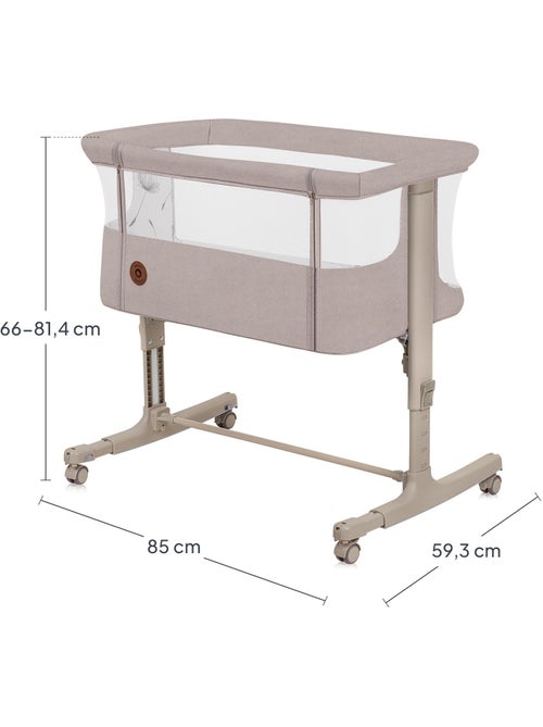 LIONELO Aurora Co-sleeper 3-in-1 - Aanschuifbedje - Babywieg - Matras - Reistas - Kiabi LIONELO Aurora Co-sleeper 3-in-1 - Aanschuifbedje - Babywieg - Matras - Reistas - Kiabi