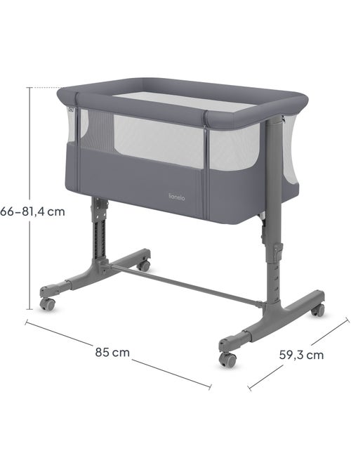 LIONELO Aurora Co-sleeper 3-in-1 - Aanschuifbedje - Babywieg - Matras - Reistas - Kiabi LIONELO Aurora Co-sleeper 3-in-1 - Aanschuifbedje - Babywieg - Matras - Reistas - Kiabi