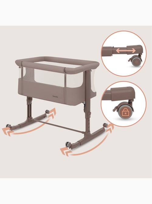 LIONELO Aurora Co-sleeper 3-in-1 - Aanschuifbedje - Babywieg - Matras - Reistas - Kiabi LIONELO Aurora Co-sleeper 3-in-1 - Aanschuifbedje - Babywieg - Matras - Reistas - Kiabi