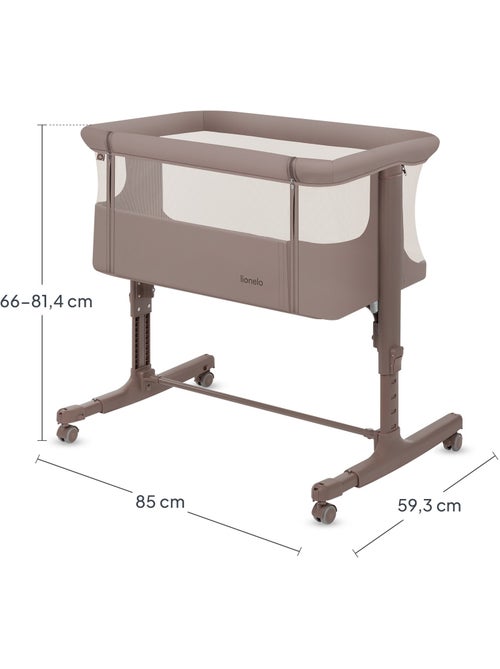 LIONELO Aurora Co-sleeper 3-in-1 - Aanschuifbedje - Babywieg - Matras - Reistas - Kiabi LIONELO Aurora Co-sleeper 3-in-1 - Aanschuifbedje - Babywieg - Matras - Reistas - Kiabi