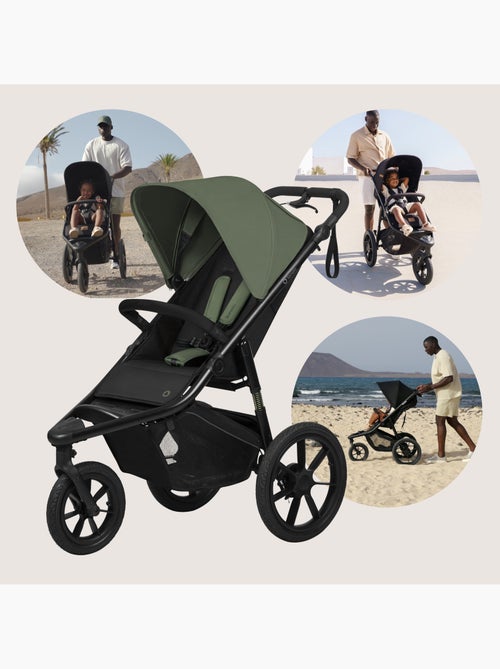 LIONELO Azura All-Terrain Kinderwagen - Sportief - Tot 22 kg - Dubbele Rem - Inclusief Regenscherm - Kiabi LIONELO Azura All-Terrain Kinderwagen - Sportief - Tot 22 kg - Dubbele Rem - Inclusief Regenscherm - Kiabi