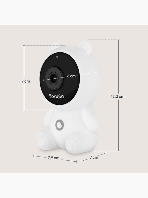 Lionelo babyline 2.0 videobabyfoon - wifi - tweerichtingsaudio - nachtzicht - slaapliedjes - Kiabi Lionelo babyline 2.0 videobabyfoon - wifi - tweerichtingsaudio - nachtzicht - slaapliedjes - Kiabi