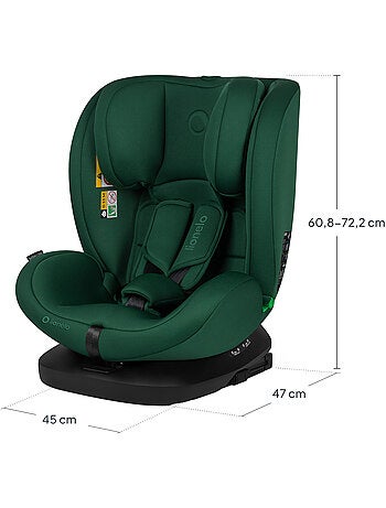 LIONELO Bastiaan i-Size 360° Autostoeltje - ISOFIX - 40-150 cm - SideProtect