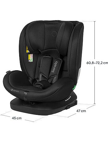 LIONELO Bastiaan i-Size 360° Autostoeltje - ISOFIX - 40-150 cm - SideProtect