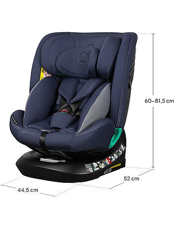 LIONELO Bastiaan One i-Size 360° Autostoeltje - ISOFIX - 40-150 cm - SideProtect