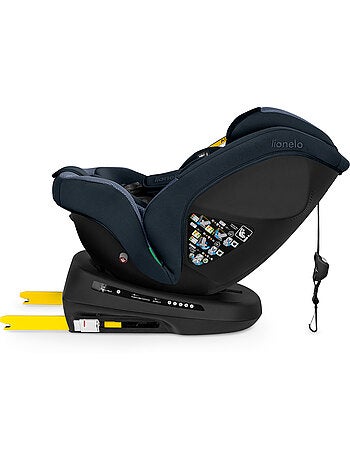 LIONELO Bastiaan Plus i-Size Autostoeltje - 360° Draaibaar - 40-150 cm - ISOFIX