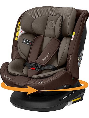 LIONELO Bastiaan Plus i-Size Autostoeltje - 360° Draaibaar - 40-150 cm - ISOFIX