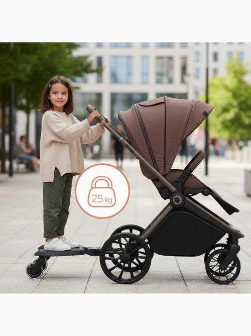 LIONELO Buggyboard Meestijplankje voor Kinderwagen - Universeel - Met Zitje - Kiabi LIONELO Buggyboard Meestijplankje voor Kinderwagen - Universeel - Met Zitje - Kiabi