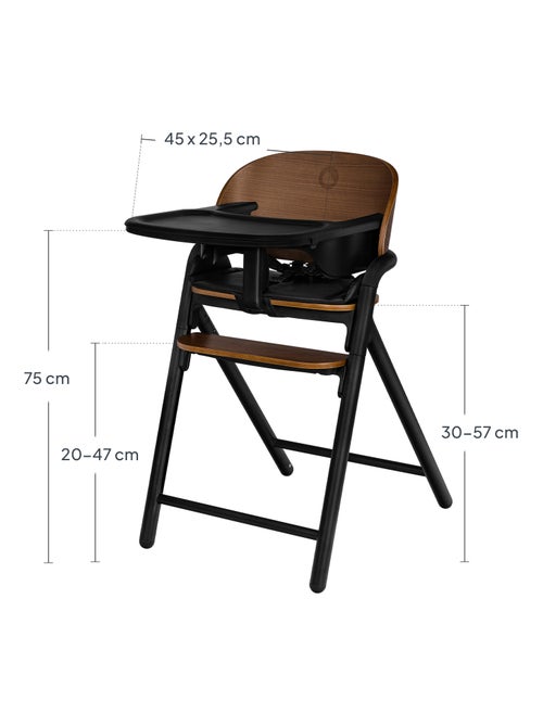 LIONELO Celia 3-in-1 Houten Kinderstoel - Tot 110 kg - Verstelbaar - Meegroei - Kiabi LIONELO Celia 3-in-1 Houten Kinderstoel - Tot 110 kg - Verstelbaar - Meegroei - Kiabi
