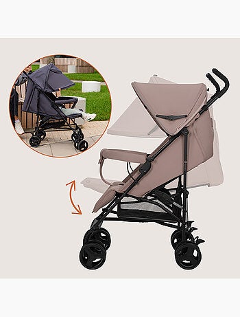 LIONELO Elia Compacte Buggy - Lichtgewicht - Inklapbaar - Muggennet - 6-36 Maanden